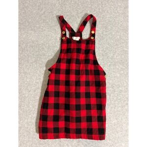 Max studio kids buffalo plaid dress